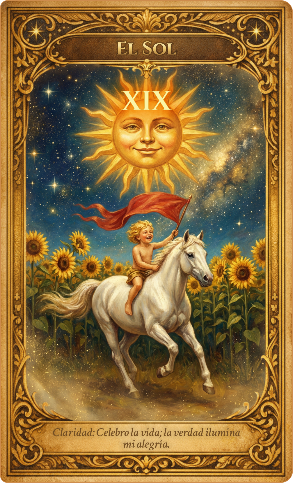 El Sol - Tarot de Luz